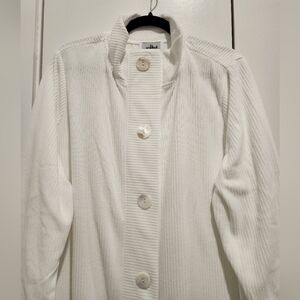 White Maxi Women's Robe / House Coat